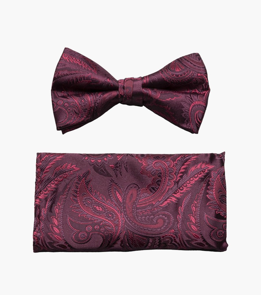 Ties | Stacy Adams Oliver Bow Tie & Hanky Set