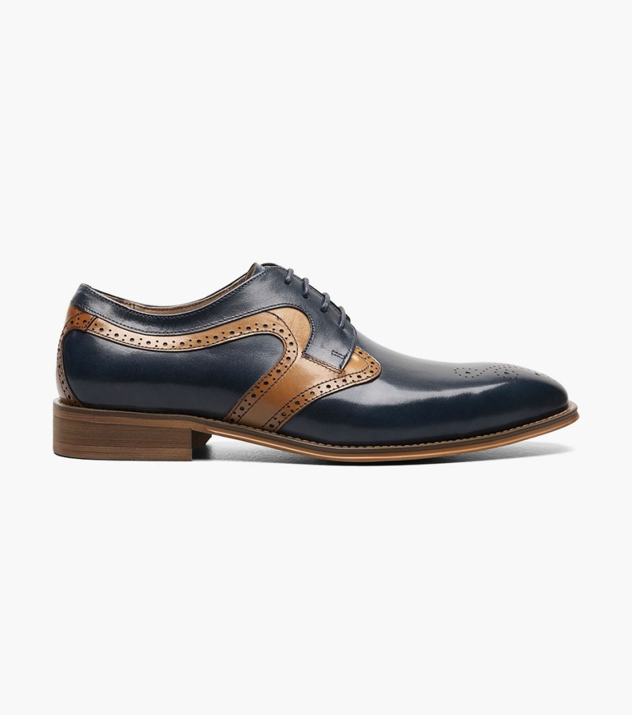 Dress | Stacy Adams Palmer Plain Toe Medallion Oxford