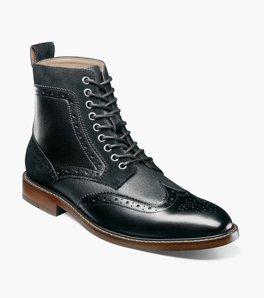 Wingtips | Stacy Adams Finnegan Wingtip Lace Up Boot