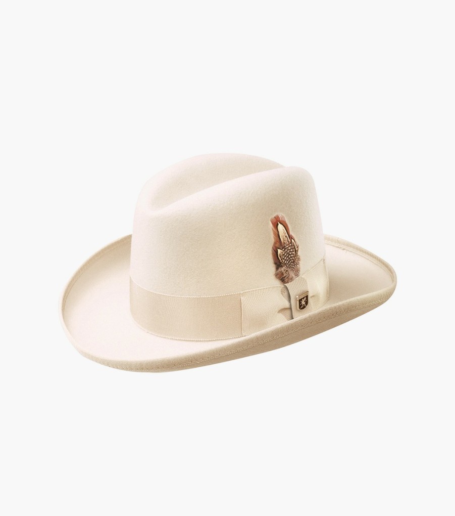 Hats | Stacy Adams Elias Homburg Hat Wool Hat