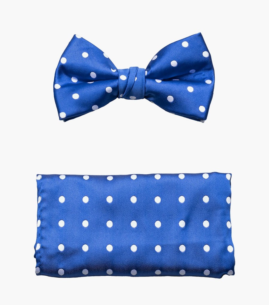 Ties | Stacy Adams Giroux Bow Tie & Hanky Set