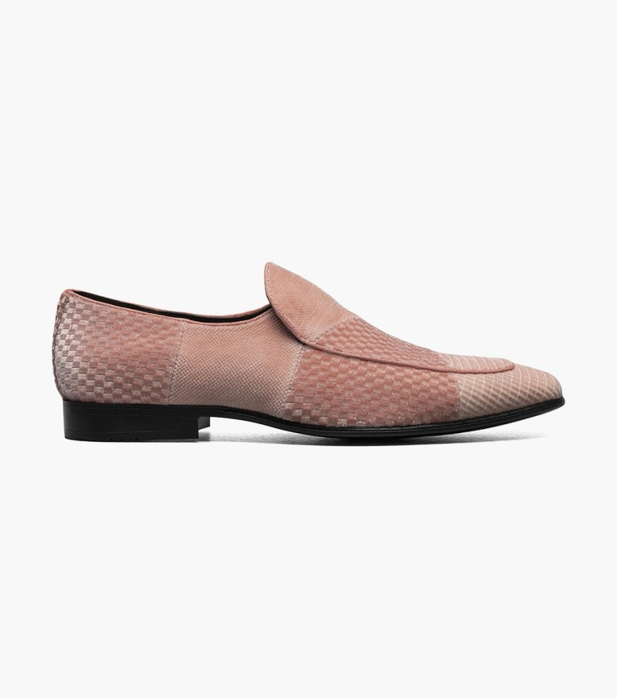 Fashion | Stacy Adams Shapshaw Velour Moc Toe Slip On