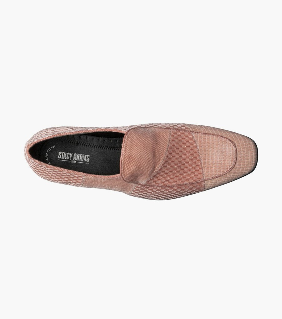 Fashion | Stacy Adams Shapshaw Velour Moc Toe Slip On