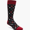 Socks | Stacy Adams Dots Men\\'S Crew Dress Sock