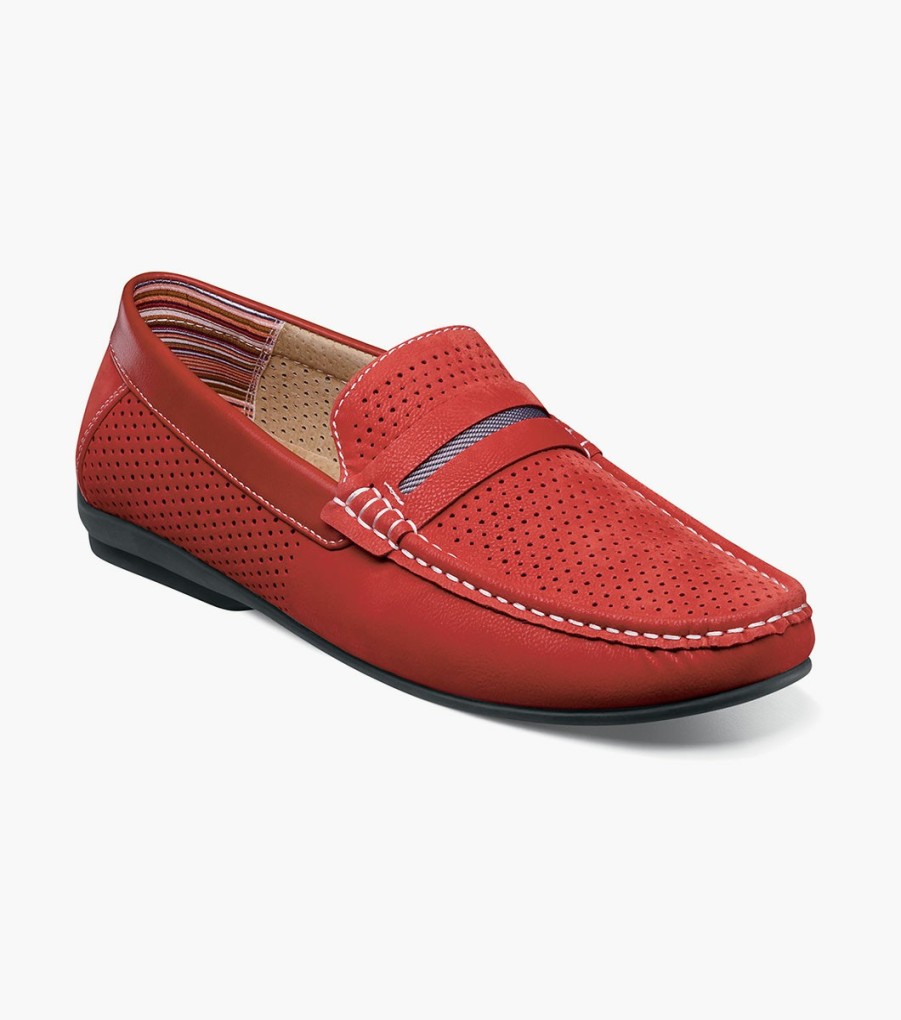 Loafers | Stacy Adams Corby Moc Toe Saddle Slip On