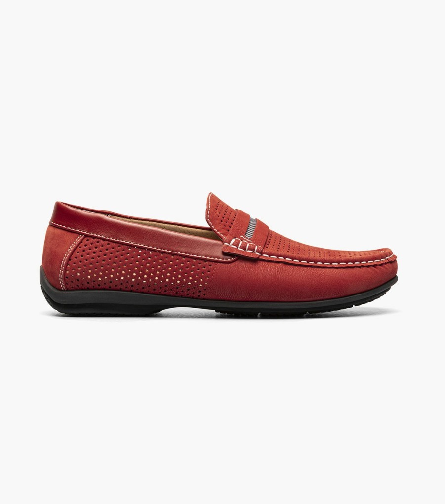 Loafers | Stacy Adams Corby Moc Toe Saddle Slip On