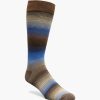 Socks | Stacy Adams Cool Stripe Men\\'S Crew Dress Sock