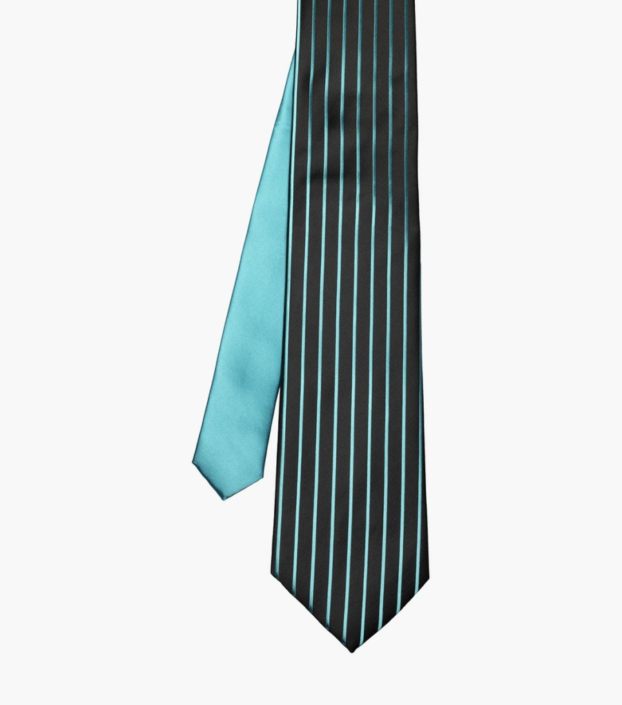 Ties | Stacy Adams Formal Teal Tie & Hanky Set