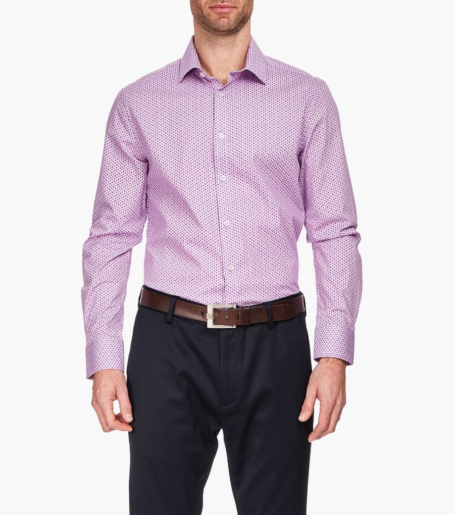 Dress Shirts | Stacy Adams Grantham Dress Shirt Spread Collar