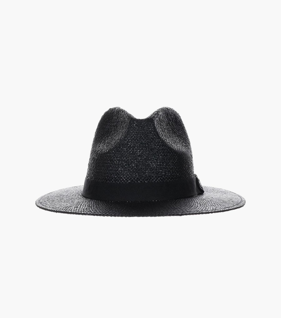 Hats | Stacy Adams Torno Fedora Toyo Pinch Front Hat