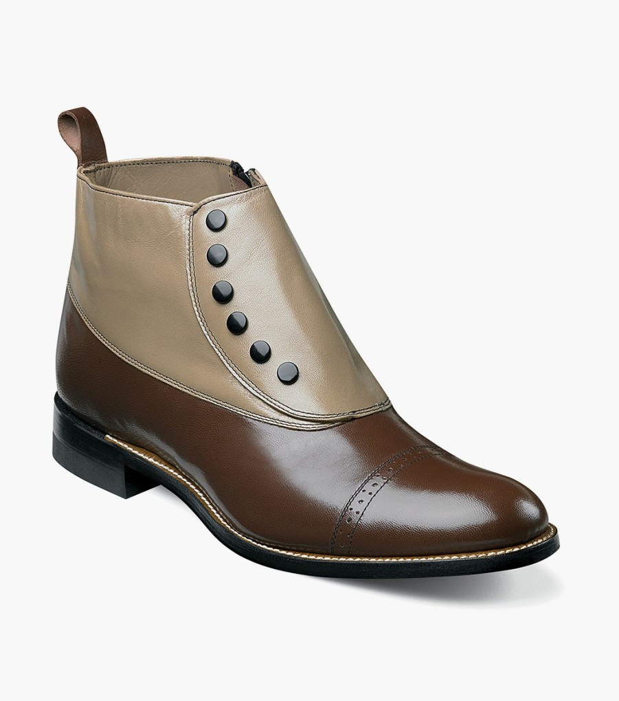 Boots | Stacy Adams Madison Spectator Spat Cap Toe Boot