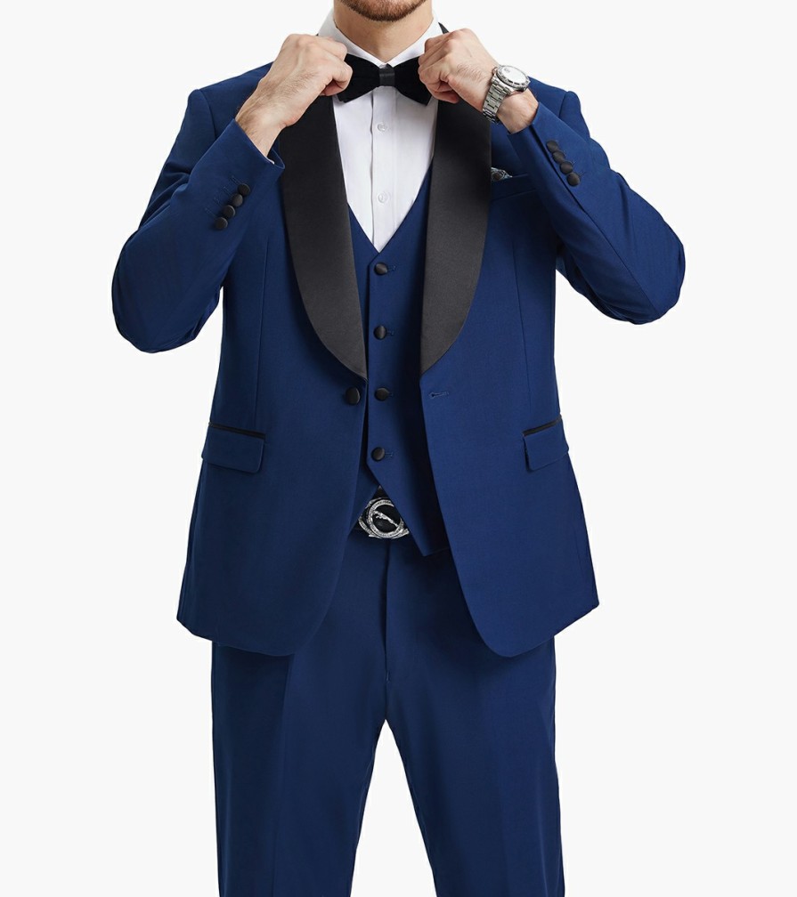 Suits | Stacy Adams Calloway 3 Piece Vested Tux