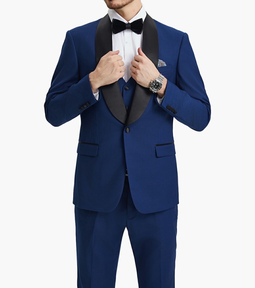 Suits | Stacy Adams Calloway 3 Piece Vested Tux