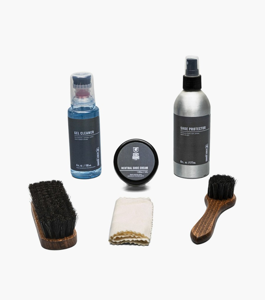 Shoe Care | Stacy Adams Shoe Care Kit Essential Cleaning Pack