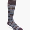 Socks | Stacy Adams Offset Stripe Men\\'S Crew Dress Socks