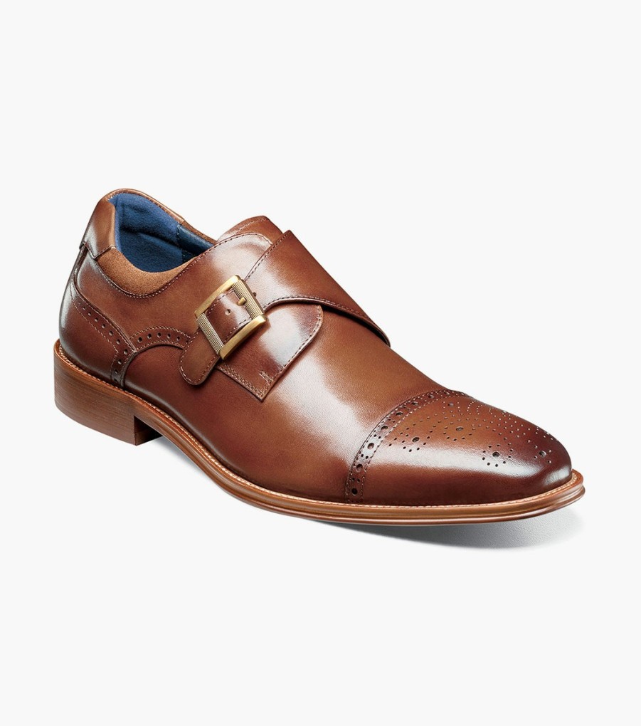 Dress | Stacy Adams Mathis Cap Toe Monk Strap