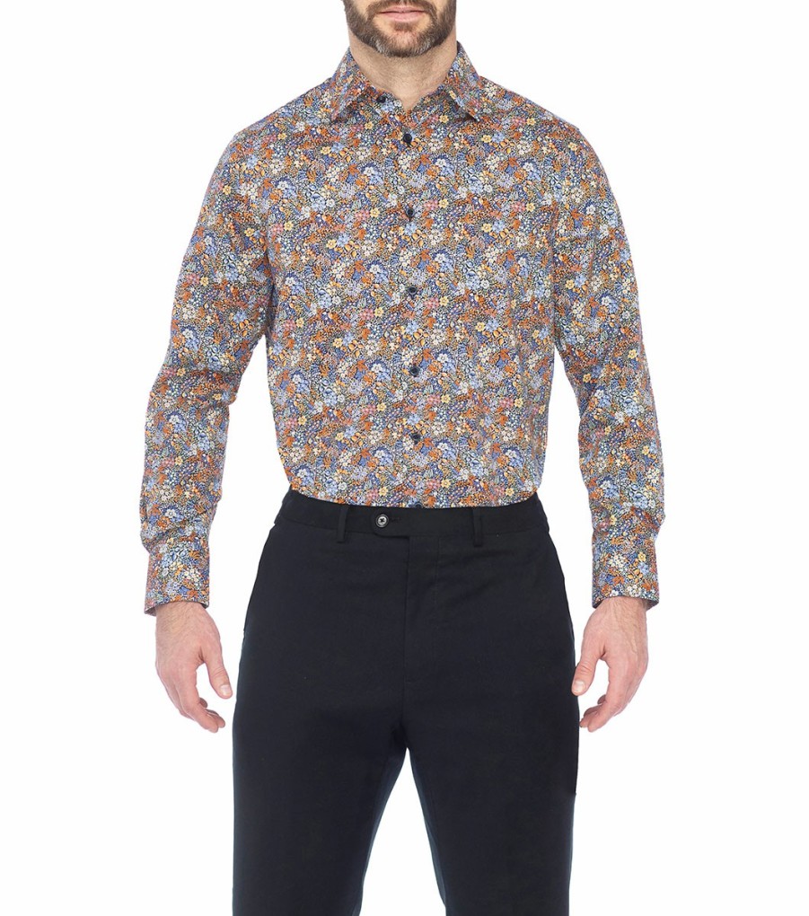 Dress Shirts | Stacy Adams Pietro Dress Shirt Spread Collar