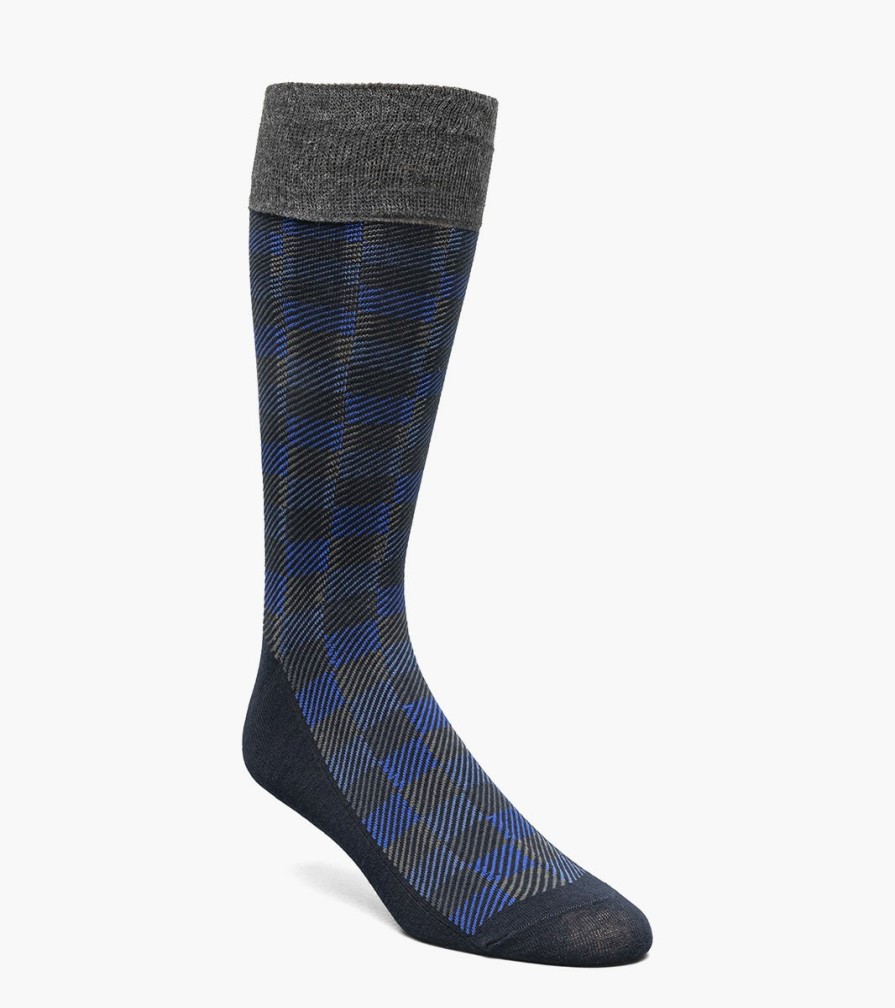 Socks | Stacy Adams Modern Block Men\\'S Crew Dress Socks