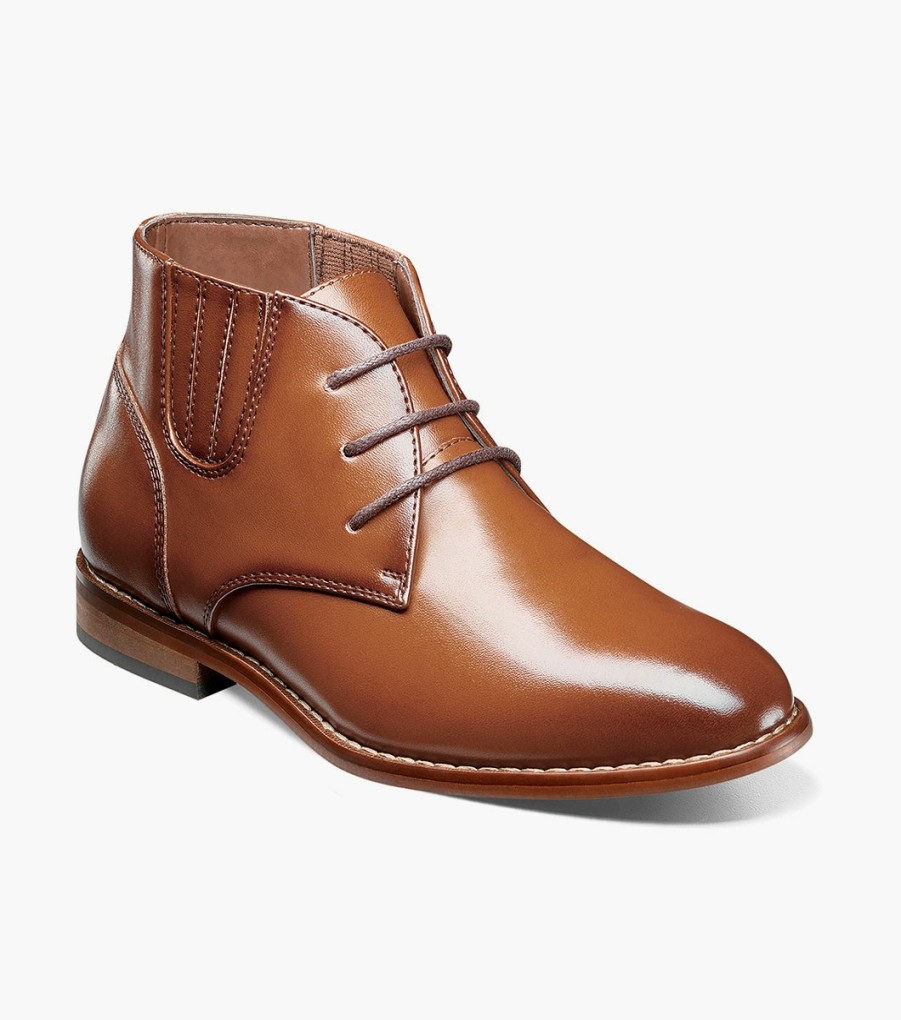 Kids | Stacy Adams Kids Maxwell Plain Toe Chukka Boot