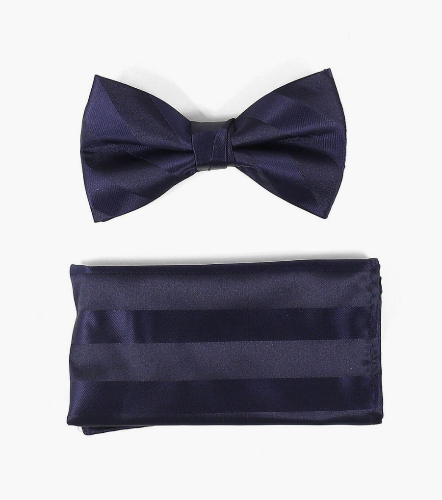 Ties | Stacy Adams Mason Bow Tie & Pocket Square Set