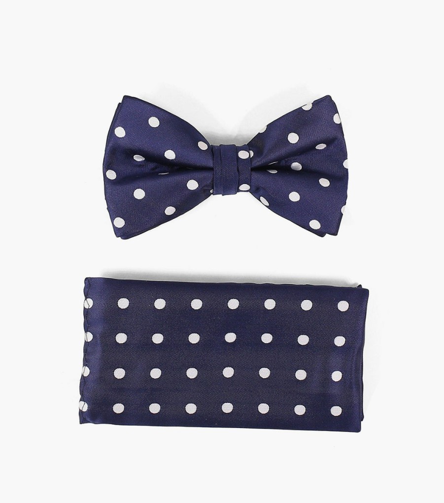 Ties | Stacy Adams Giroux Bow Tie & Hanky Set