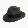 Hats | Stacy Adams August Fedora Wool Felt Pinch Front Hat