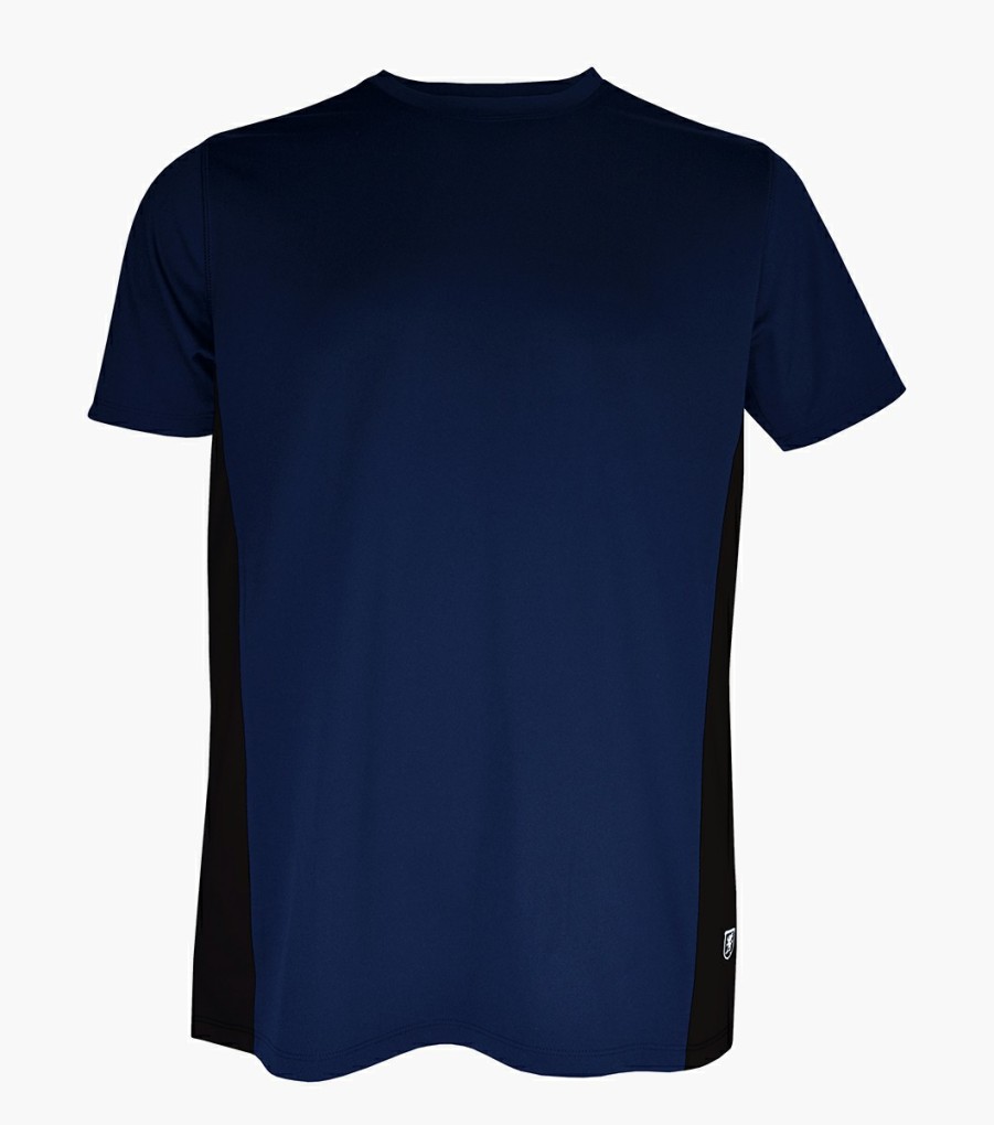 Loungewear | Stacy Adams Crew Neck Block T-Shirt Performance Fabric