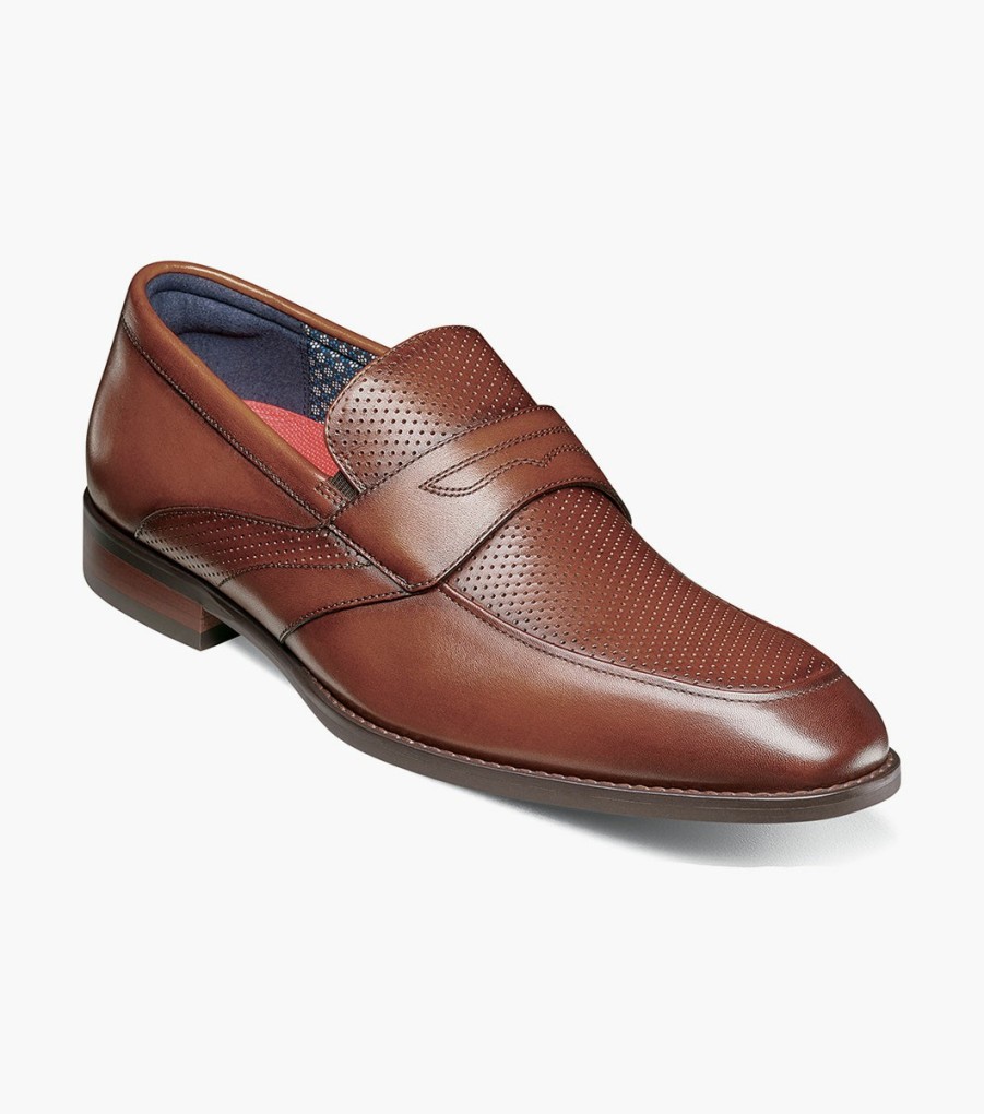 Loafers | Stacy Adams Karnes Moc Toe Penny Slip On