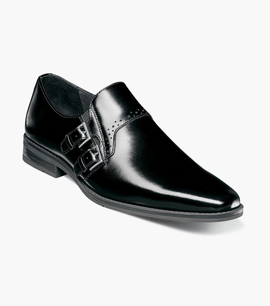 Dress | Stacy Adams Kilgore Plain Toe Double Monk Strap