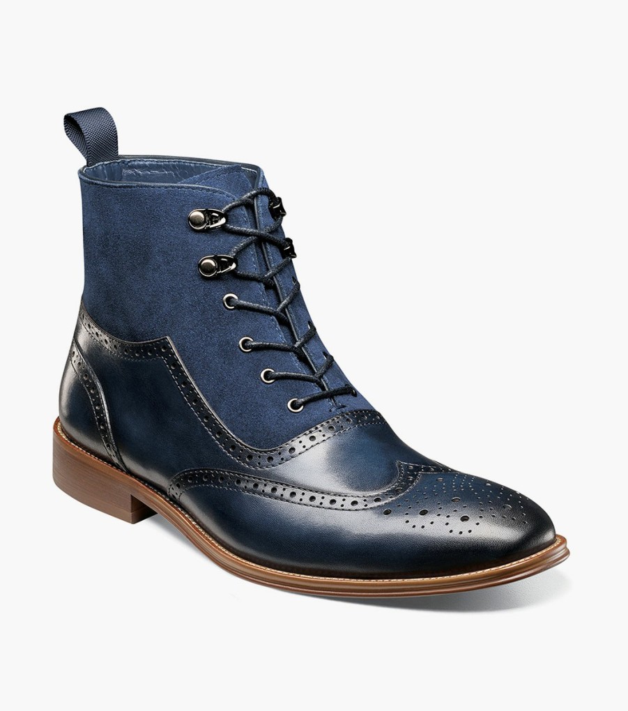 Wingtips | Stacy Adams Malone Wingtip Lace Up Boot