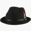 Hats | Stacy Adams Westland Fedora Wool Felt Pinch Front Hat