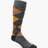 Socks | Stacy Adams Classic Argyle Men\\'S Crew Dress Sock