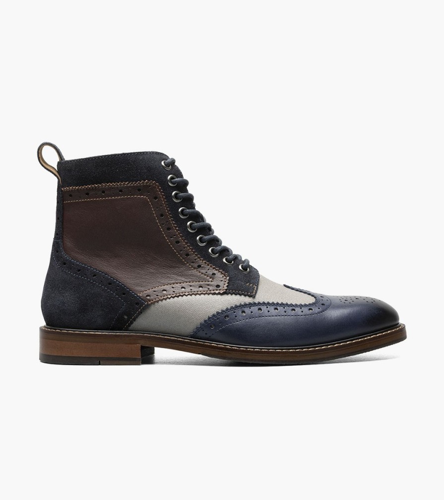 Boots | Stacy Adams Finnegan Wingtip Lace Up Boot