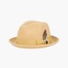 Hats | Stacy Adams Ari Fedora Wool Felt Pinch Front Hat