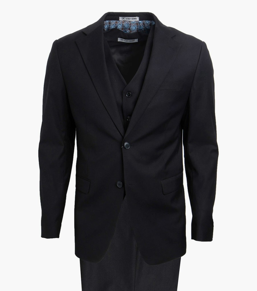 Suits | Stacy Adams Hoffman 3 Piece Vested Suit