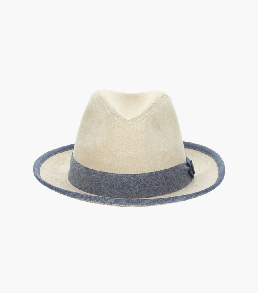 Hats | Stacy Adams Braunfels Fedora Suede Hat