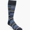 Socks | Stacy Adams Offset Stripe Men\\'S Crew Dress Socks